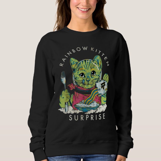 Camiseta Vintage Rainbow Kitten Surprise (Frente)