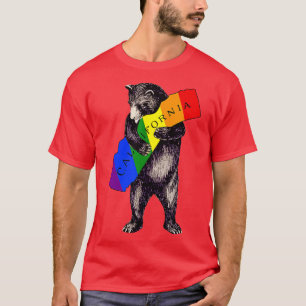 Camiseta Vintage Rainbow Love California 1913 Vintage Cali