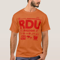 Vintage Raleigh Durham RDU - Código de Viagem do a