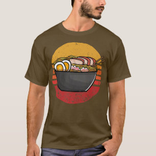 Camiseta Vintage Ramen Retro Style Japanese Cute Ramen Nood