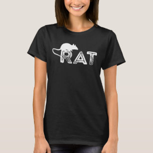 Camiseta Vintage Rat Rodent Animal Rat Owner Rat Rat Love