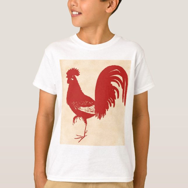 Camiseta vintage-red-rooster — EM TODOS OS ITENS (Frente)