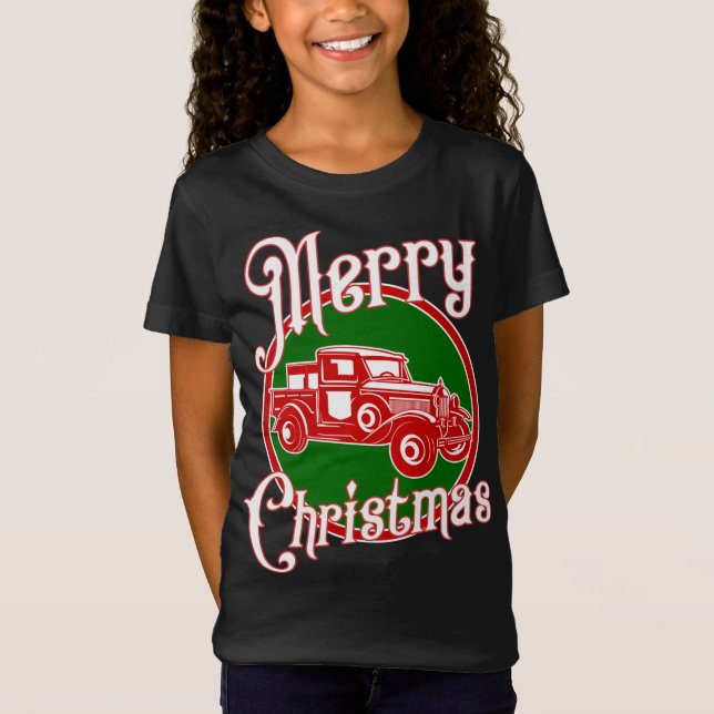 Camiseta Vintage Red Truck (Frente)