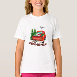 Camiseta Vintage Red Truck, Filme de Natal