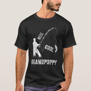 Camiseta Vintage Reel Legal Grandpopy Pescador Gif