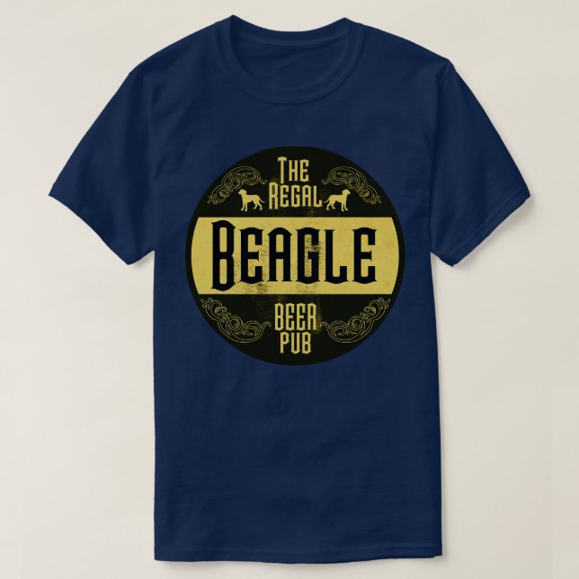 Camiseta Vintage Regal Beagle Pub (Frente do Design)
