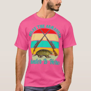 Camiseta Vintage Relaxe O Armadillo Hunter É