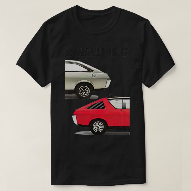 Camiseta Vintage Renault 15 Fan Design (Frente do Design)