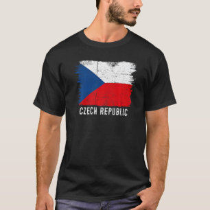 Camiseta Vintage República Checa Bandeira Checos Orgulhosa 
