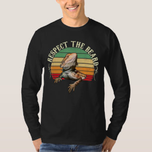 Camiseta Vintage Respeita O Dragão Barbudo