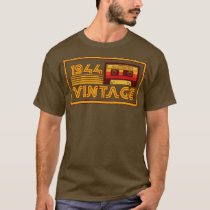 Camiseta Vintage Retro 1944 - Fita Cassete Masterpart