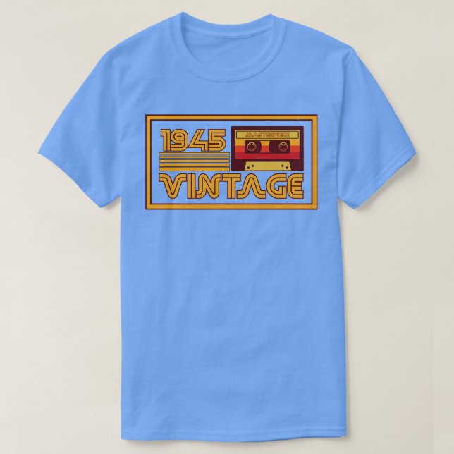 Camiseta Vintage Retro 1945 - Fita Cassete Masterpart (Frente do Design)