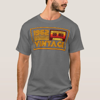 Camiseta Vintage Retro 1962 - Fita Cassete Masterpart