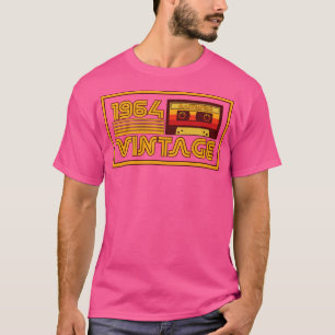 Camiseta Vintage Retro 1964 Fita Cassete Masterpart