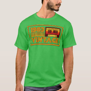Camiseta Vintage Retro 1983 - Fita Cassete Masterpart