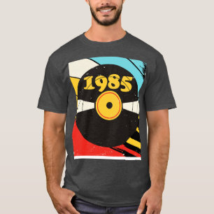 Camiseta Vintage Retro 1985 Birthday Shirt Vinyl Music