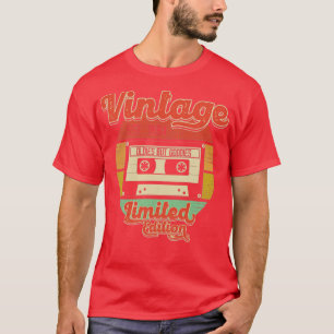 Camiseta Vintage Retro 1994 Cassette Tape Oldies Mas Goodie