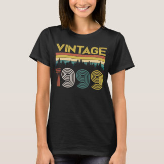 Camiseta Vintage Retro 1999 21 Anos aniversário de 21 anos