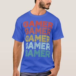 Camiseta Vintage Retro 70's Style Video Game Men Boys