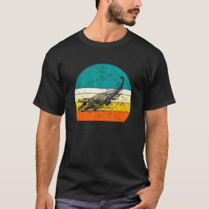 Camiseta Vintage Retro Alligator Crocodilo Tee