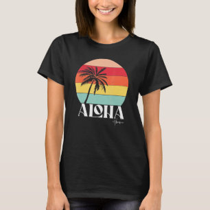 Camiseta Vintage Retro Aloha Hawaii — Vacinação Tropical de