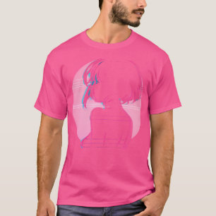 Camiseta Vintage Retro Anime Girl