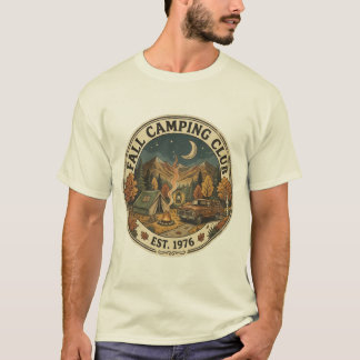 Camiseta Vintage Retro Anos 70 Acampamento Selvage