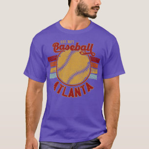 Camiseta Vintage Retro Atlanta Baseball Est 1871 Baseball L