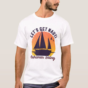 Camiseta Vintage Retro Bahamas - Vamos de vela Get Nauti