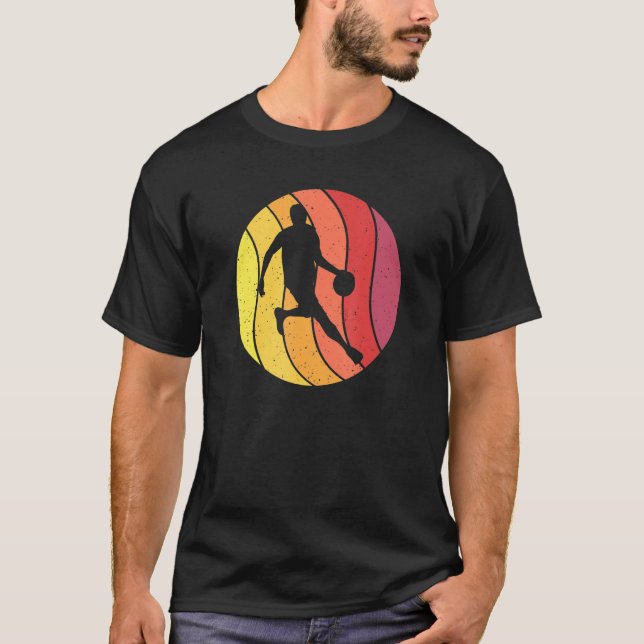 Camiseta Vintage Retro Basbol Dunk Sunset Basball Pl (Frente)