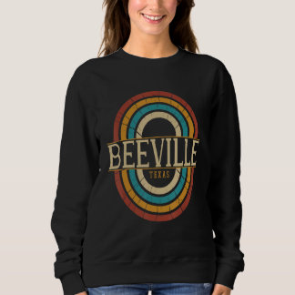 Camiseta Vintage Retro Beeville Texas TX Mulheres Homens Le