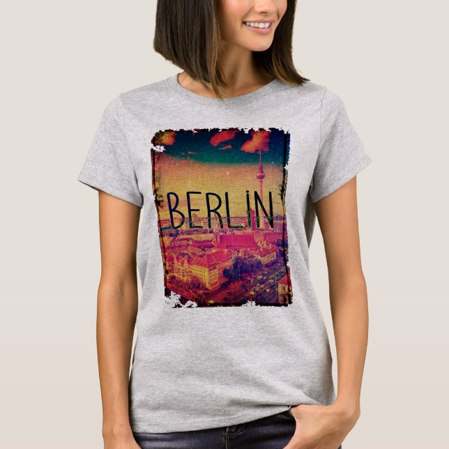 Camiseta Vintage Retro Berlin (Frente)