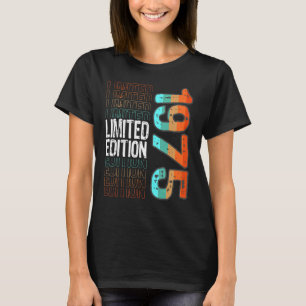 Camiseta Vintage Retro Birth Year 1975