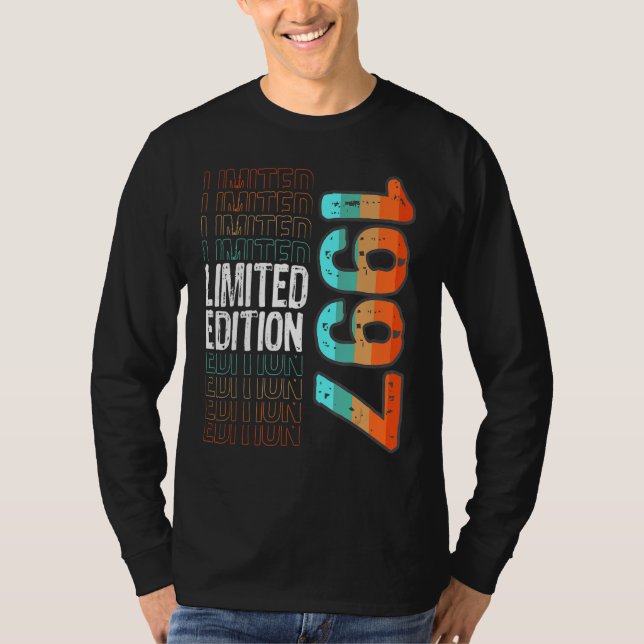 Camiseta Vintage Retro Birth Year 1997 (Frente)