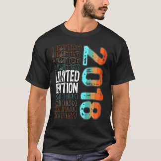 Camiseta Vintage Retro Birth Year 2018