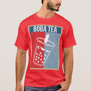Camiseta Vintage Retro Boba Tea Bubble Premium