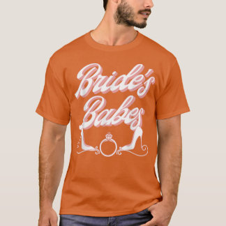 Camiseta Vintage Retro Bride's Babes Bachelorette Party Mat