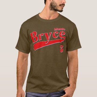 Camiseta Vintage Retro Bryce Baseball Mondo