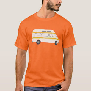 Camiseta Vintage retro campervan vanlife RV - personalize!