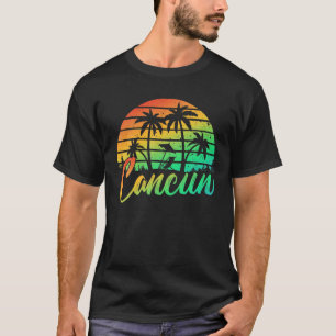 Camiseta Vintage Retro Cancun Proud México Verão V