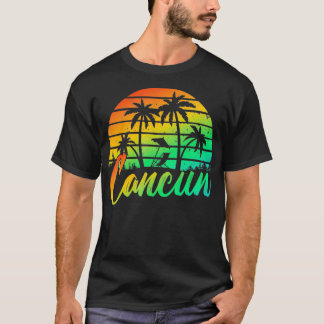 Camiseta Vintage Retro Cancun Proud México Verão V