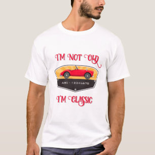 Camiseta Vintage Retro Car Lover