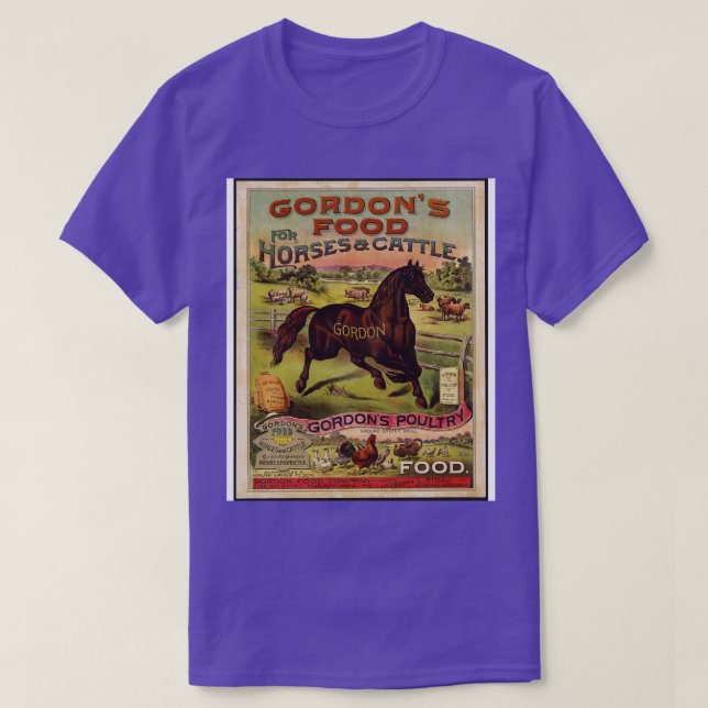 Camiseta Vintage retro cavalo (Frente do Design)