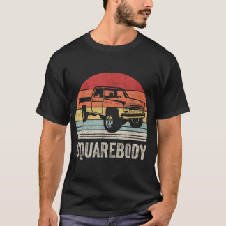 Camiseta Vintage Retro Classic Body Square Square