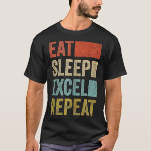 Camiseta Vintage Retro Comer Célula do Sono Repetir Célula 
