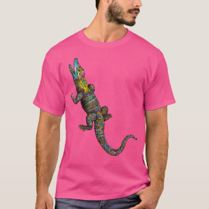 Camiseta Vintage Retro Crocodilo Gator Croc Alligator Hunte