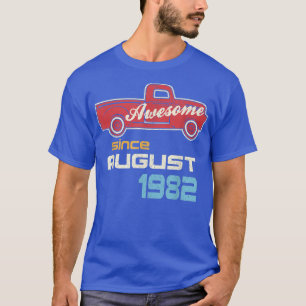 Camiseta Vintage Retro Crote Birthday Truck Incrível Desde
