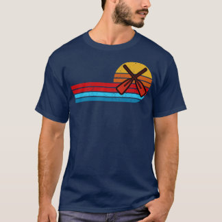 Camiseta vintage retro cruzado