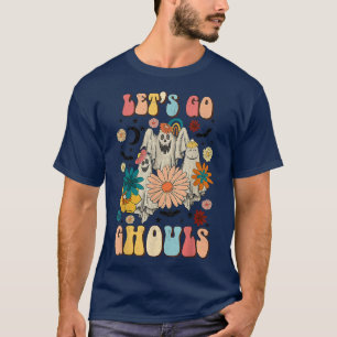 Camiseta Vintage Retro Deixa Ir Ghouls Custo de Saída do Ha