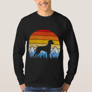 Camiseta Vintage Retro Dog Oferece Ponteiro Alemão Curto